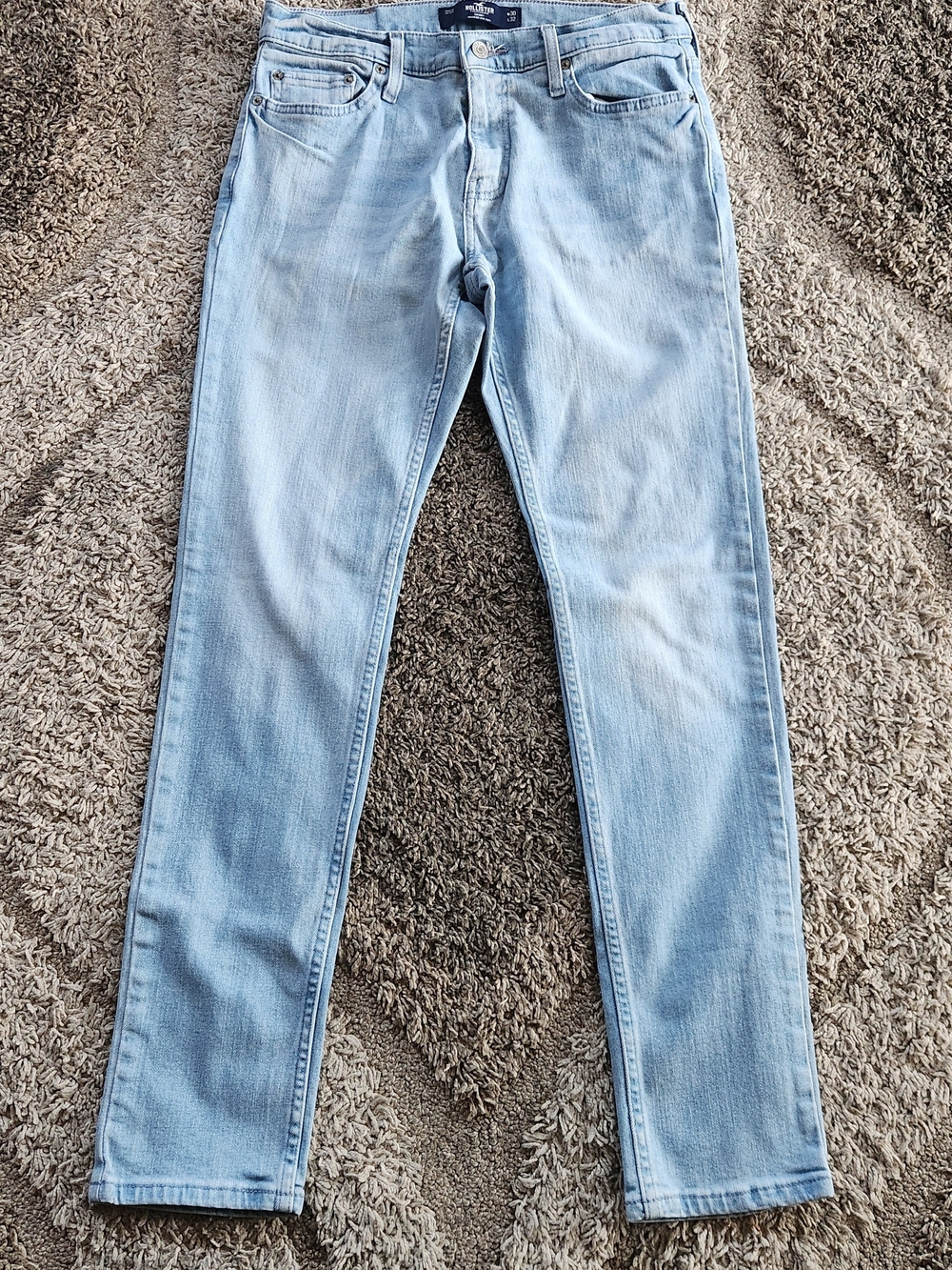 Hollister Women's Light Blue Skinny Jeans